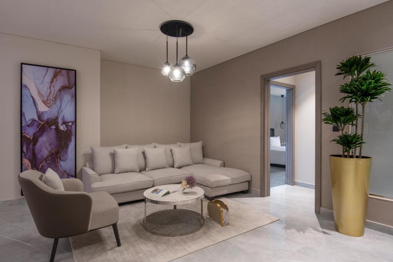 Steigenberger Residence Doha Exterior foto A staged living room