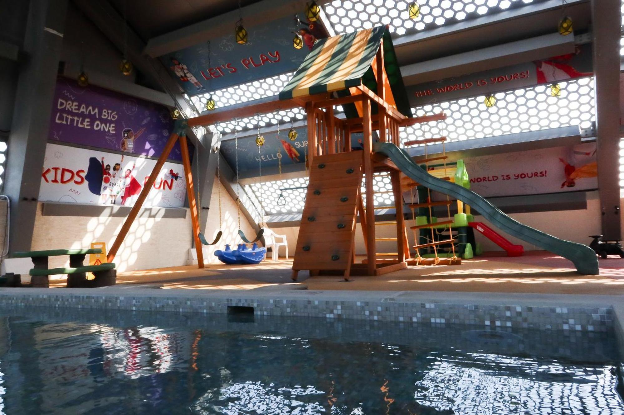 Steigenberger Residence Doha Exterior foto The children's area